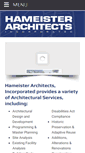 Mobile Screenshot of hameister-architects.com